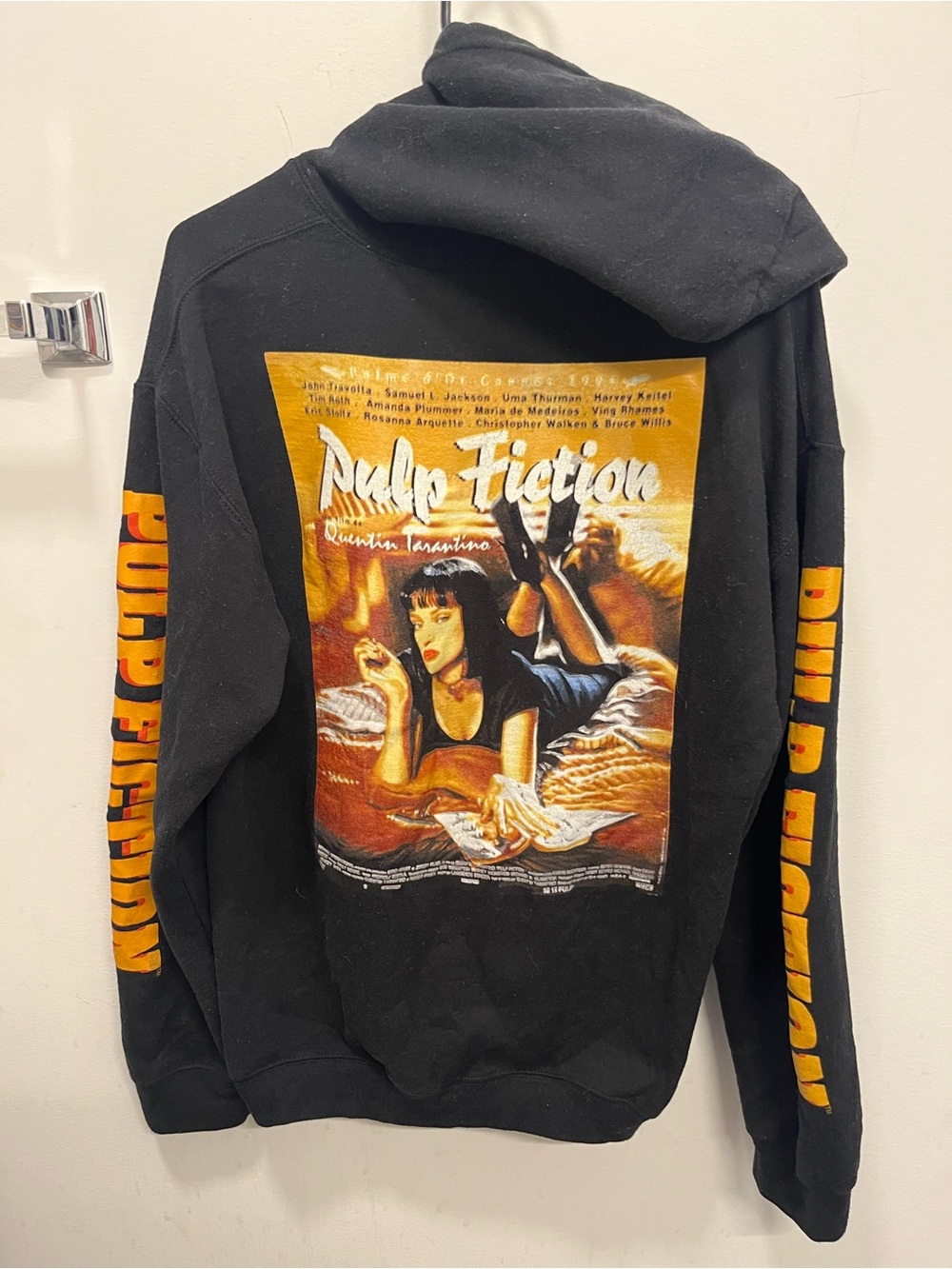 Pulp Fiction Graphic Hoodie Sweatshirt size Medium